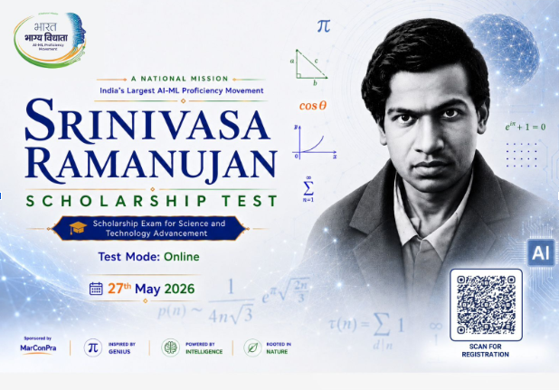 Write Code Society Launches the Srinivasa Ramanujan Scholarship Test — Bharat Bhagya Vidhaata
